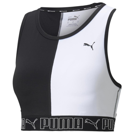 Puma Γυναικεία αμάνικη μπλούζα crop